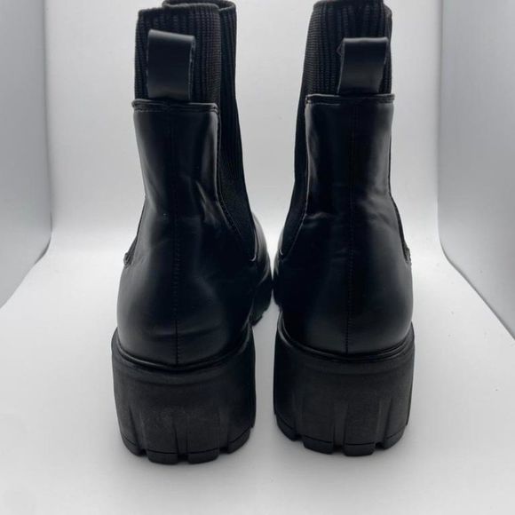 CUSHIONAIRE Women's STRETCH slip on Chelsea boot BLACK 7.5 - Picture 4 of 6